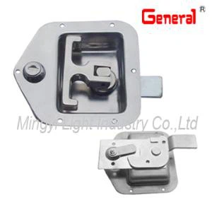 50011 dynodydd T plygu trelar Lock, tryciau corff Cabinet yn cloi gyda sgriwiau weldio 4 neu mae tyllau 6 corff opsiwn